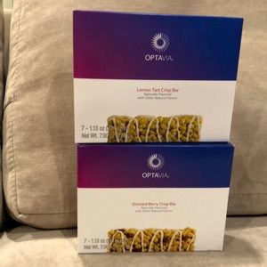 2 boxes of Optavia bars